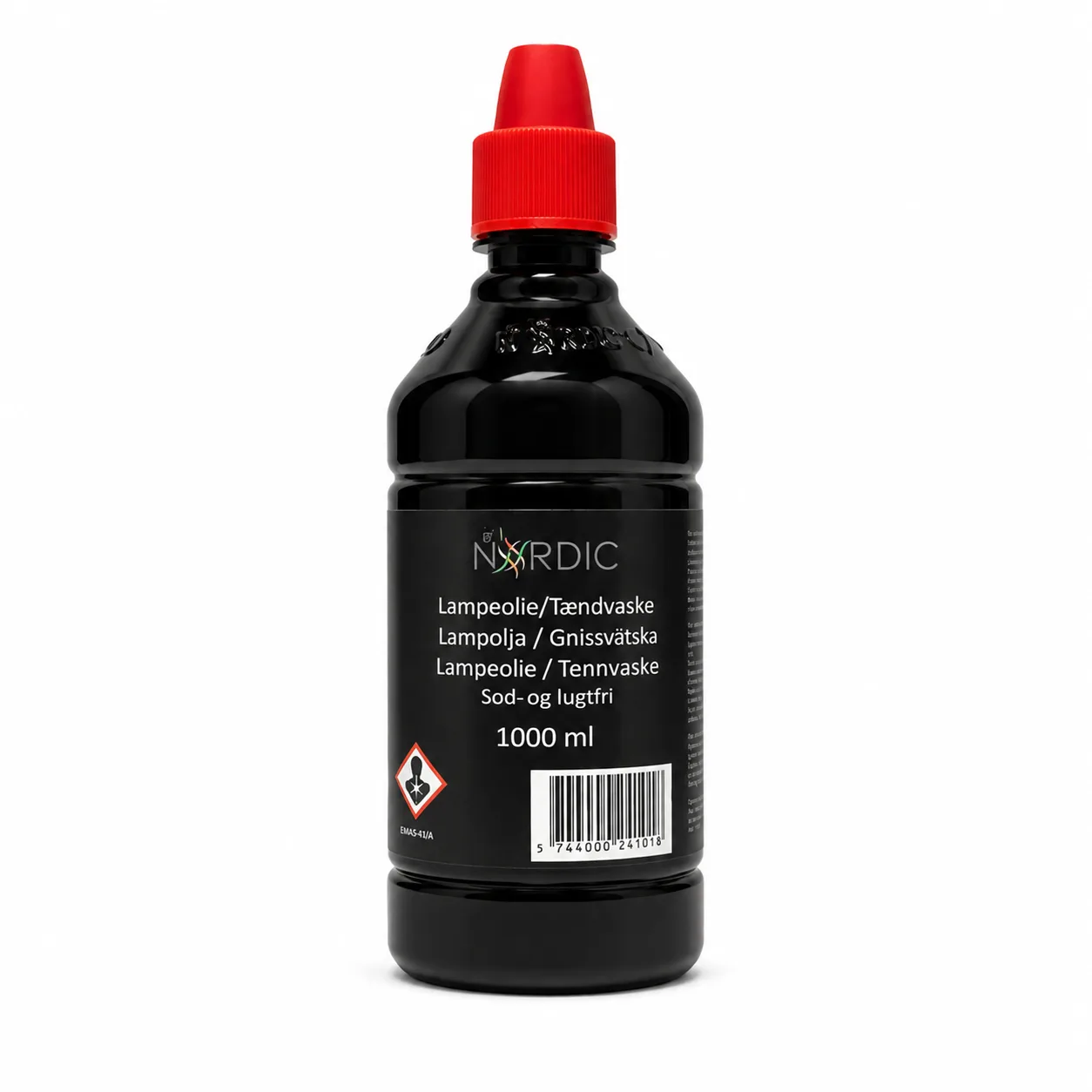 Nordic N-parafiini lamppuöljy 1 litra