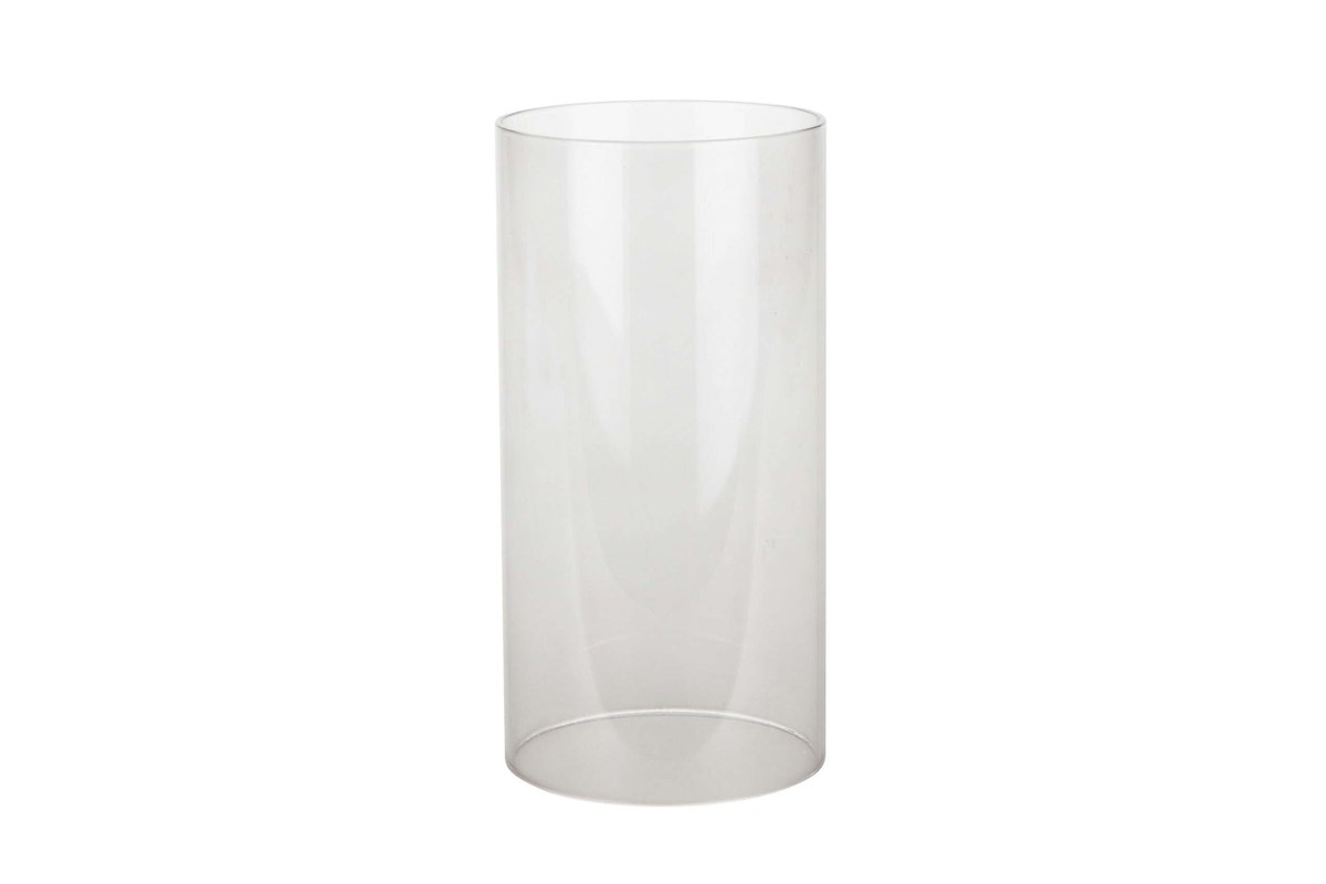 Cylinder glass clear grey