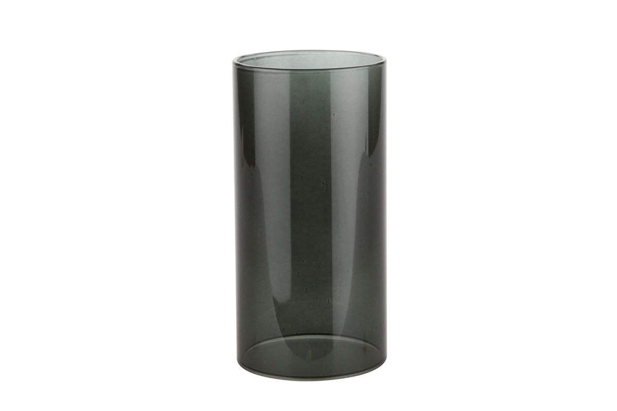 Cylinder glass clear black