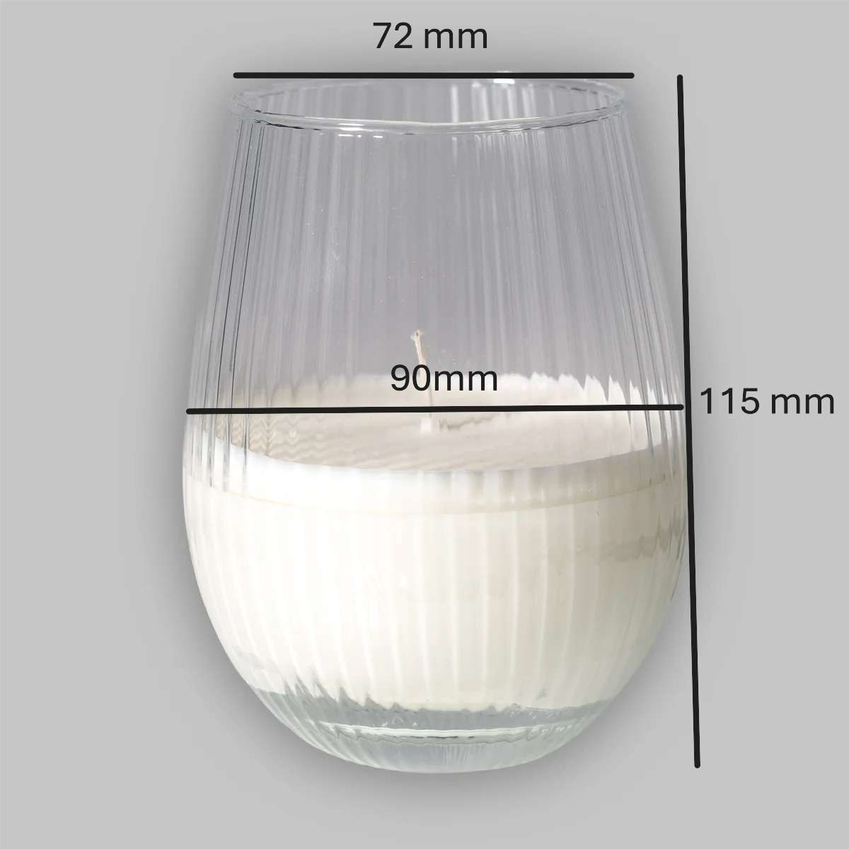 Nordic Glow stripe Frosted