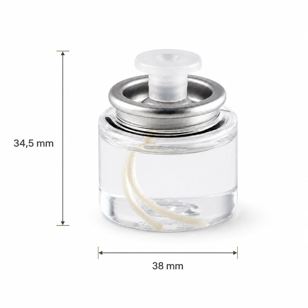 Nordic olielys 8 timer N-Paraffin i brug