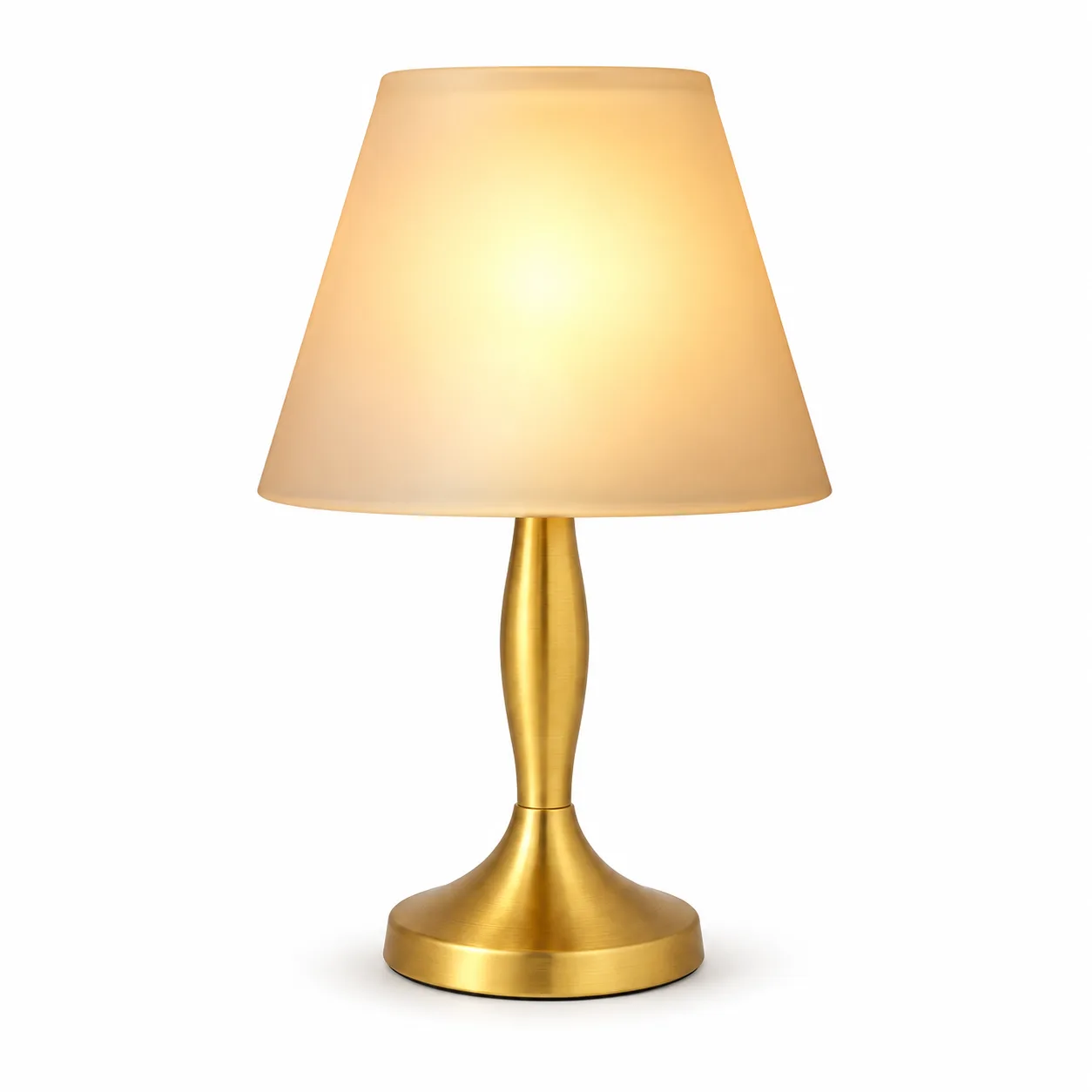 Vintages bordlampe med stofskærm til olielys 10 stk – billede 3