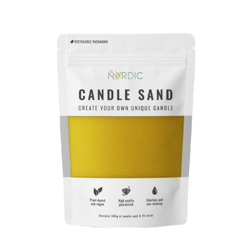Sandlys 500 gram 12 stk Gul