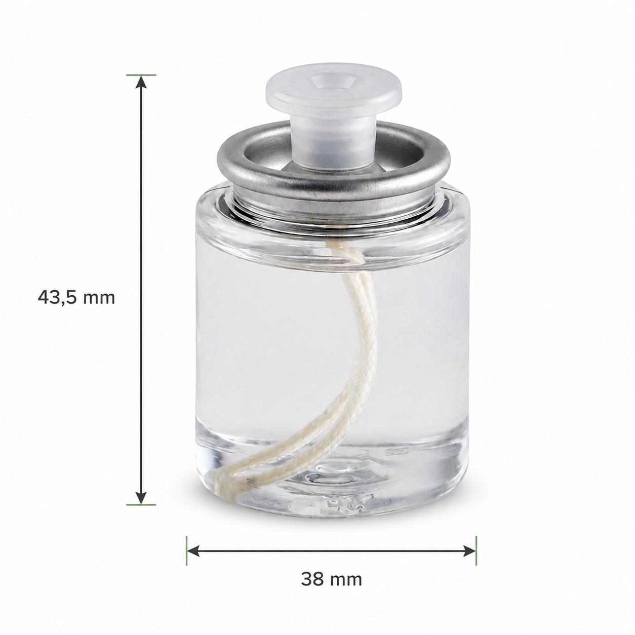 Nordic olielys 12 timer N-Paraffin i brug