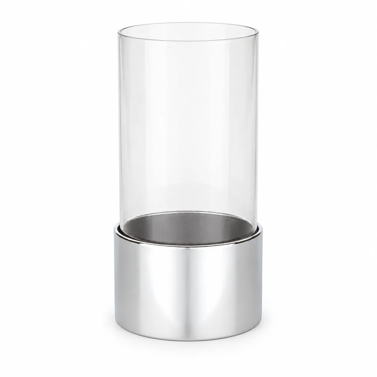 Cylinder glass clear grey i brug