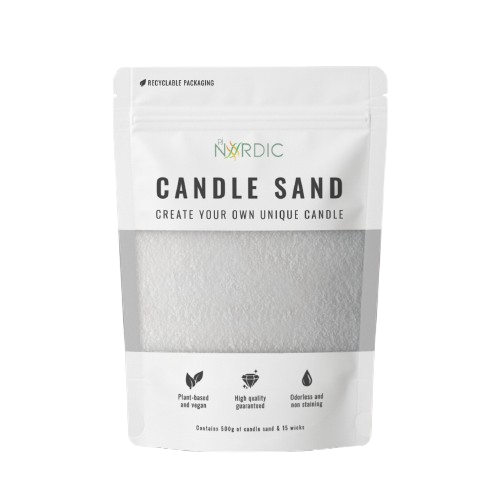 Sandlys 500 gram 12 stk Hvid