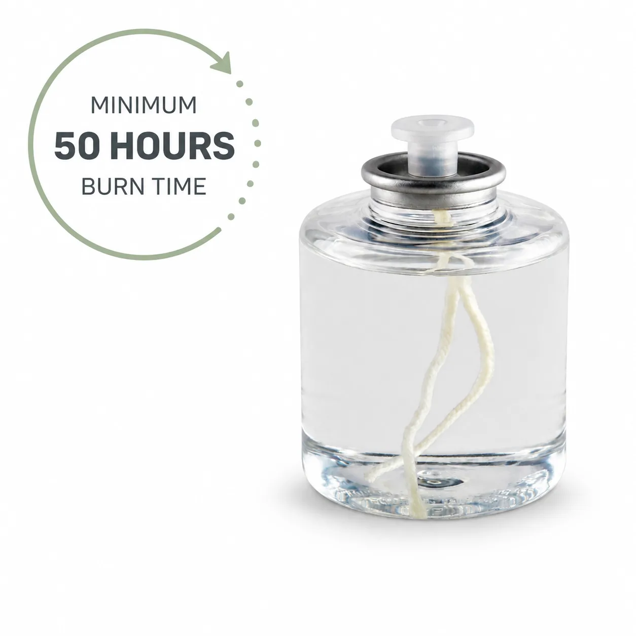 Nordic olielys 50 timer N-Paraffin Høj flamme – billede 3