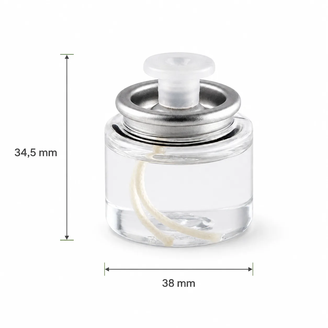 Nordic olielys 8 timer N-Paraffin i brug